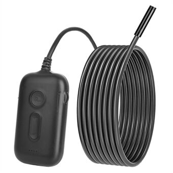 Y15 5.5mm Enkellens WiFi Endoscoop HD Pijpleiding Waterdichte Inspectiecamera, 5m Harde Draad