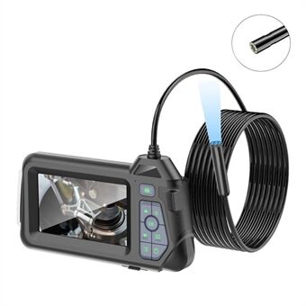 M60 5 m draad waterdichte endoscoop HD 8 mm single-lens inspectiecamera 4,3-inch scherm draagbare borescope