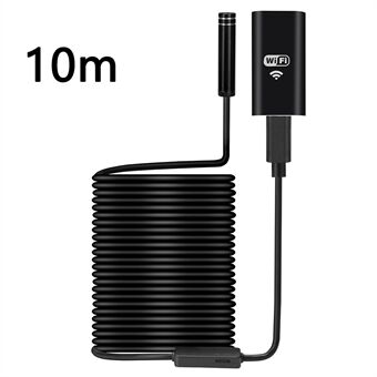 YPC100 10m Harde Draad WiFi Borescoop 8mm Cameralens Mobiele Telefoon Inspectie Endoscoop