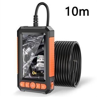 C43 10m Draad 8mm Enkellens Inspectie Borescope 1080P Camera Endoscoop met 4.3 inch Scherm