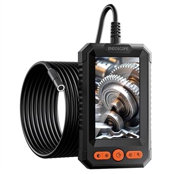 T40-AV 8mm Enkellens Endoscoop 4.3 Inch IPS Scherm 1080P HD Handheld Inspectiecamera - 10m Draad