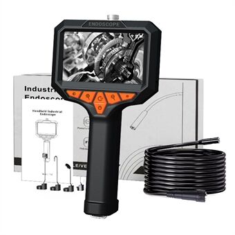 T32-AV 8mm Enkellens Endoscoop 4,3 Inch Scherm 1080P HD Handheld Inspectiecamera - 5m Starre Kabel