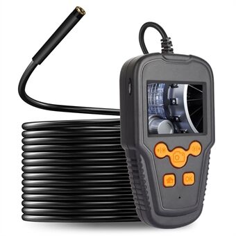 P60A 10m Harde Draad 5.5mm Lens Draagbare 2.4 inch Scherm Industriële Endoscoop HD 1080P Pijp Inspectie Camera Borescope