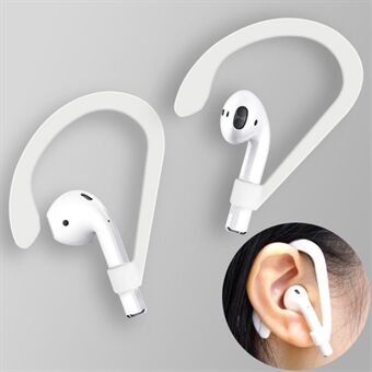 IMAK siliconen oorhaken voor Apple AirPods Pro/ AirPods met oplaadcase (2016) (2019) / AirPods met draadloze oplaadcase (2019) - Wit