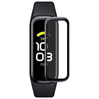 ENKAY HAT- Prince horlogebeschermer op volledig scherm voor Samsung Galaxy Fit2, 3D gebogen zachte pc- Edge + PMMA HD heldere film