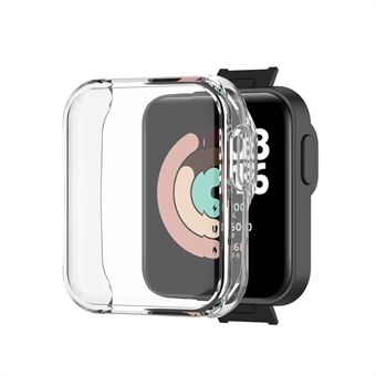 Transparante, volledig verzinkte TPU Smart Watch-beschermhoes voor Xiaomi Mi Watch Lite / Redmi Watch