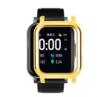 Anti- Scratch gegalvaniseerde pc Smart Watch Cover voor Xiaomi Haylou Solar LS02