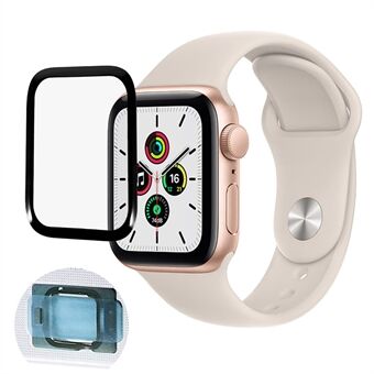 PMMA-screenprotector voor Apple Watch Series 3/2/1 42 mm, volledige dekking Anti-vingerafdrukschermfilm met installatietool