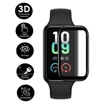 Voor Huami Amazfit Band 7 1Pc 3D Horloge Screen Protector Black Edge PET + PPT Anti- Scratch Film