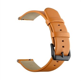 Voor Samsung Gear Sport (S4) 20 mm rundleer stijlvolle horlogeband