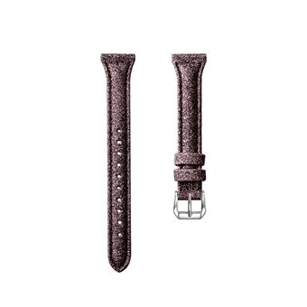 18 mm Bling Design-vervanging van echt lederen Smart horlogeband voor Xiaomi Mi Watch