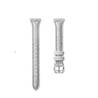 18 mm Bling Design-vervanging van echt lederen Smart horlogeband voor Xiaomi Mi Watch