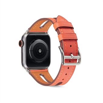 Vervanging van de bovenlaag van rundleerband voor Apple Watch Series 1/2/3 38 mm / Series 4/5/6 / SE 40 mm