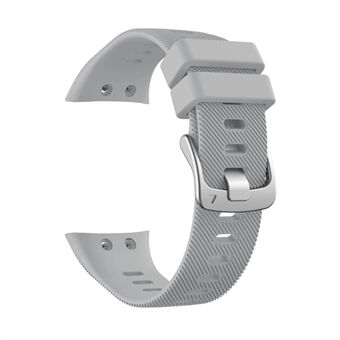 Siliconen zilveren gespriem voor Garmin Forerunner 45