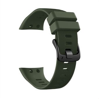 Siliconen polsband met zwarte gesp voor Garmin Forerunner 45S