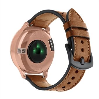 20 mm echt lederen band 20 mm voor Garmin vivoactive 3 / vivomove HR