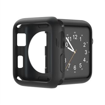 Zachte TPU wijzerplaat plaat Case armband beschermende horloge cover voor Apple Watch Series 3/2/1 38mm