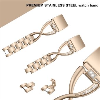 Diamond Decor Zinklegering horlogebandje voor Fitbit Charge 2