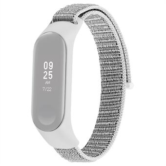 Lussluiting Nylon geweven Smart horlogeband voor Xiaomi Mi Band 4 / Band 3