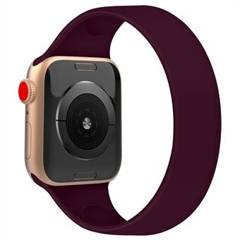 Elasticiteit siliconen Smart band (maat: L) voor Apple Watch Series 6 SE 5 4 40mm / Series 1/2/3 38mm