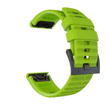 26 mm siliconen Smart Watch Band-vervanging voor Garmin Fenix 6X GPS / 6X Pro enz.