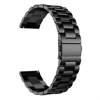 Steel Smart horlogeband vervanging voor Samsung Galaxy Watch3 41 mm - zwart