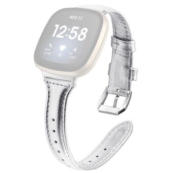 T-vormige vervanging van echt lederen banden voor Fitbit Versa 3