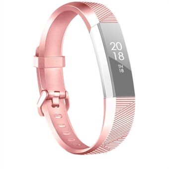 Siliconen metalen vervangende band voor Fitbit Alta HR / Alta