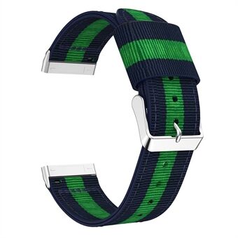 Vervanging van gestreepte nylon band voor Fitbit Versa 3