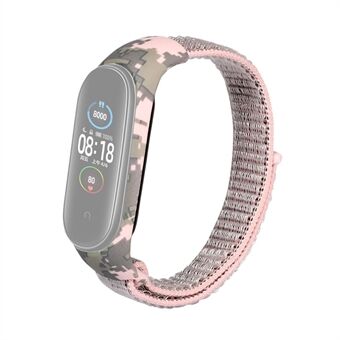 Nylon sluitriem + siliconen framehoes voor Xiaomi Mi Band 3/4/5