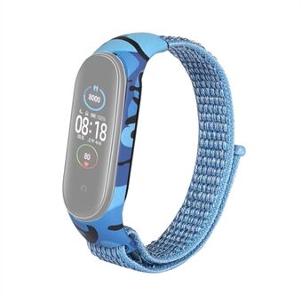 Nylon sluitriem + siliconen framehoes voor Xiaomi Mi Band 3/4/5