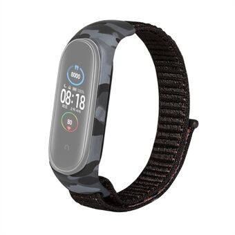 Nylon sluitriem + siliconen framehoes voor Xiaomi Mi Band 3/4/5