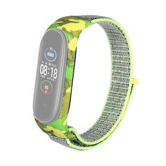 Nylon sluitriem + siliconen framehoes voor Xiaomi Mi Band 3/4/5