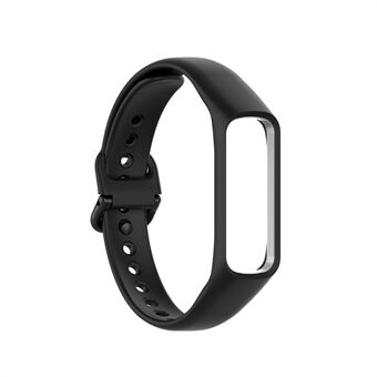 Geïntegreerde framebehuizing Siliconen horlogeband voor Samsung Galaxy Fit 2 SM-R220