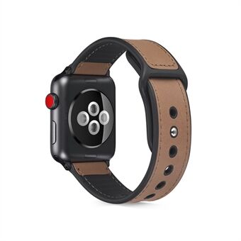 Vervanging van PU lederen band voor Apple Watch Series 4/5/6 / SE 44mm / Apple Watch Series 1/2/3 42mm