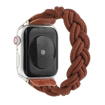 Elastisch geweven design horlogeband vervangende horlogeband voor Apple Watch Series 1 42 mm / 2 42 mm / 3 42 mm / 4 44 mm / 5 44 mm / 6 44 mm / SE 44 mm