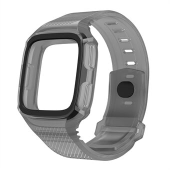 Verstelbare siliconen vervangende horlogeband voor Fitbit Versa