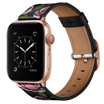 Stijlvolle lederen band voor Apple Watch Series 6/5/4 / SE 40 mm / Series 3 38 mm