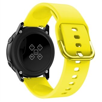 Vervangende siliconen horlogeband van 20 mm voor Samsung Galaxy Watch4 Classic 46 mm 42 mm / Watch4 44 mm 40 mm / Watch Active 2 / Garmin Vivomove3