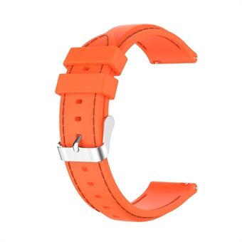 20 mm siliconen horlogeband vervangende polsband voor Samsung Galaxy Watch3 41 mm / Amazfit GTS2
