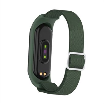 Elastische nylon Smart horlogeband vervangende horlogeband voor Xiaomi Mi Band 3/4/5/6