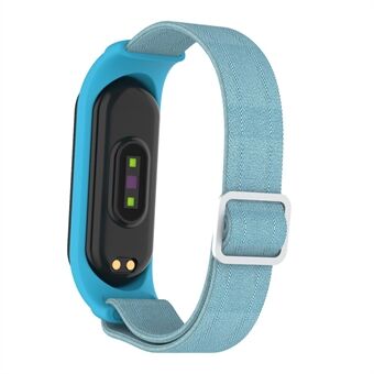 Elastische nylon Smart horlogeband vervangende horlogeband voor Xiaomi Mi Band 3/4/5/6