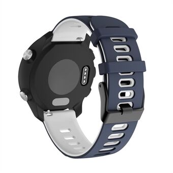 22 mm tweekleurige siliconen horlogeband vervangende polsband voor Xiaomi Haylou RT LS05s / RS3 LS04