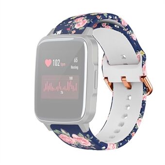 Patroonafdruk Zachte siliconen Smart horlogeband vervanging 19 mm voor Xiaomi Haylou LS01