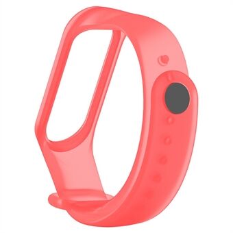 Transparante siliconen Smart horlogeband Vervanging horlogeband voor Xiaomi Mi Band 3/4