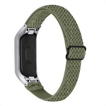 Verstelbare elastische polsband Zachte stretch gevlochten nylon lus polsband vervanging voor Samsung Galaxy Fit-e R375