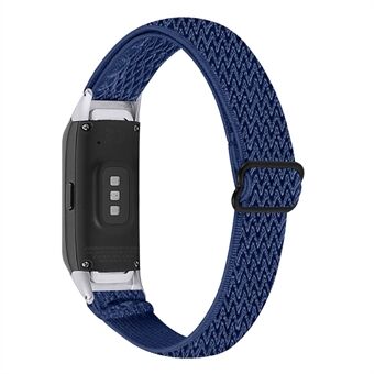 Verstelbare nylon sportlus armband gevlochten geweven vervangende riem voor Samsung Galaxy Fit R375