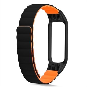 Siliconen magnetische zuig horlogeband vervangende armband voor Xiaomi Mi Band 5/6