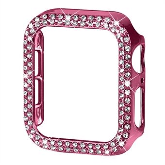 Strass Decor Anti-kras PC Watch Edge Case Beschermhoes voor Apple Watch Series 6/5/4 / SE 44mm - Multi