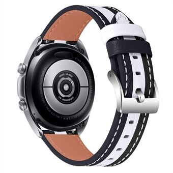 Voor Garmin Forerunner 245 / Forerunner 245 Muziek Modieuze kleursplitsende riem Verstelbare koeienhuidriem (20 mm)